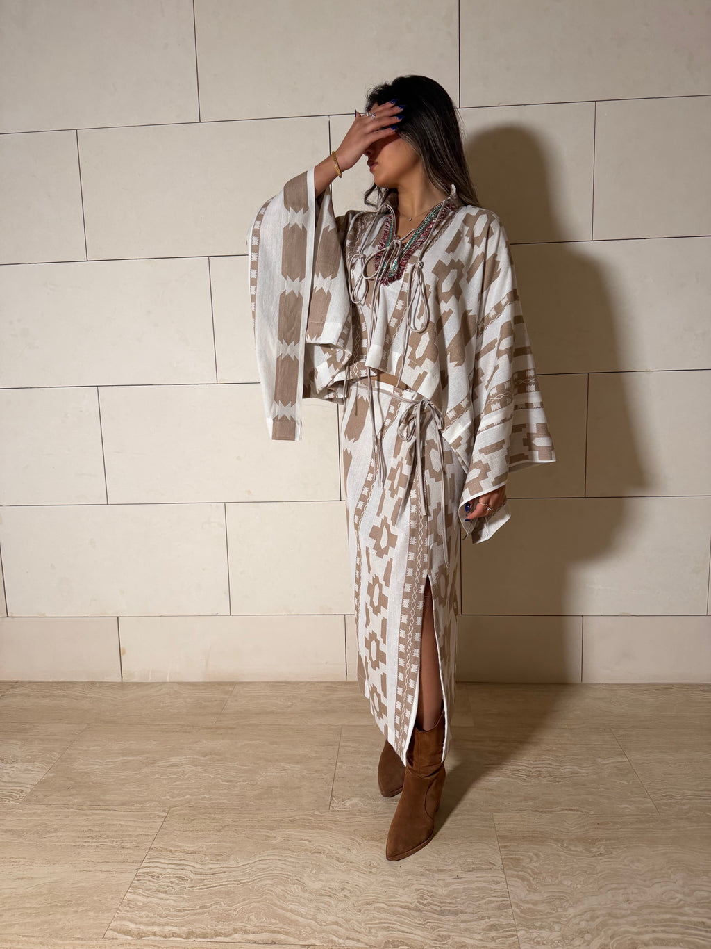 Geometric Printed Set